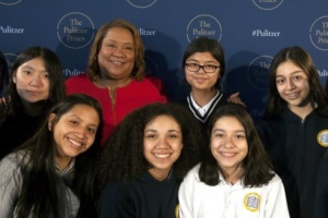 Students at The Young Women’s Leadership School of Astoria