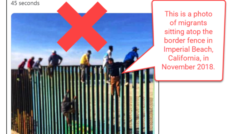Border wall image for rumor rundown
