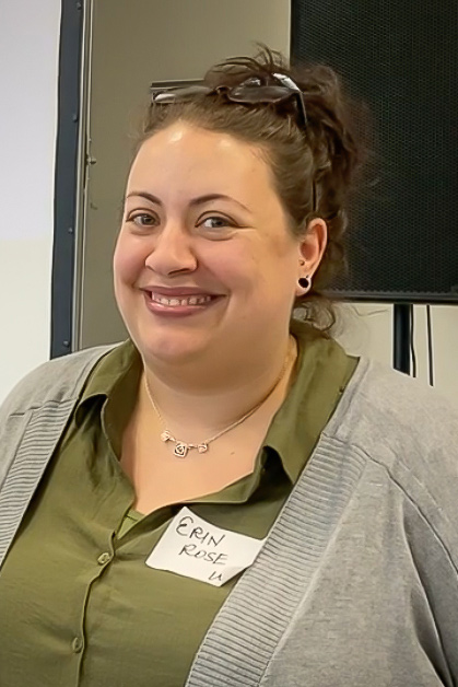 Georgia educator Erin Wilder at a NewsLitCamp in Columbia, South Carolina, in January 2020.