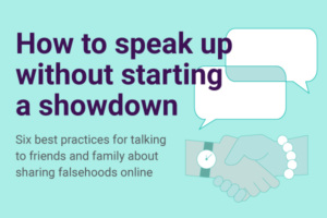 How to speak up without starting a showdown