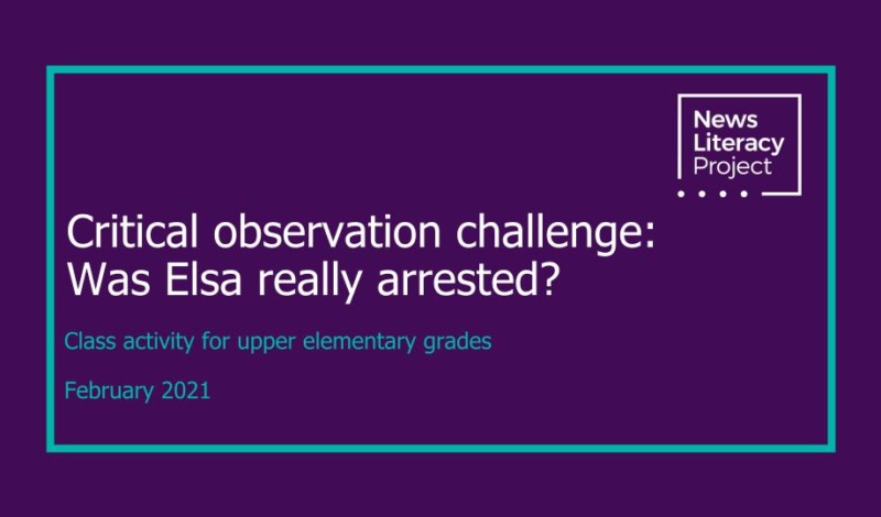 Title slide of Critical Observation Challenge