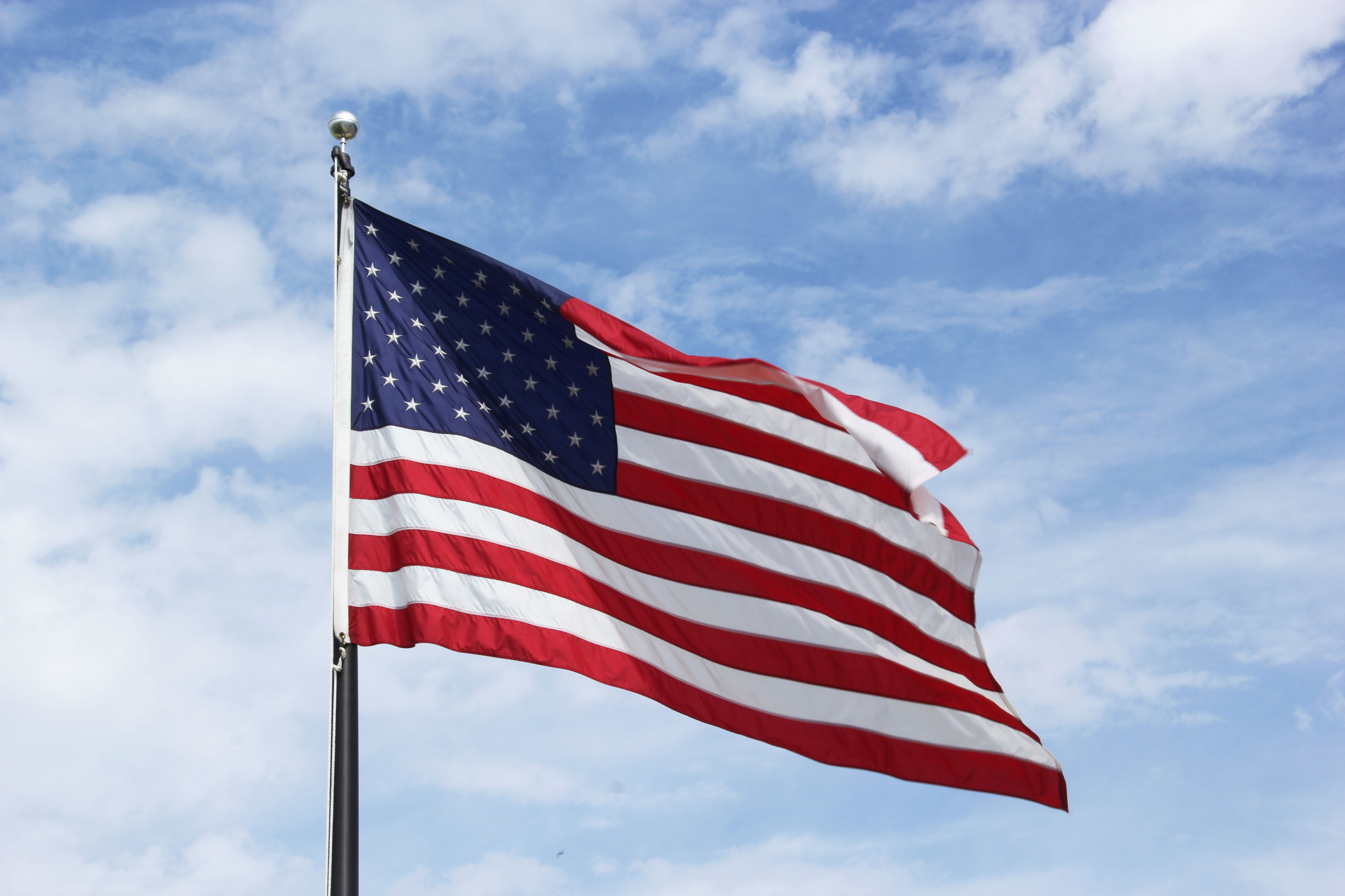 photo of the American flag