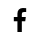 white facebook icon