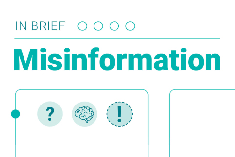 View more information about the In brief: Misinformation infographic