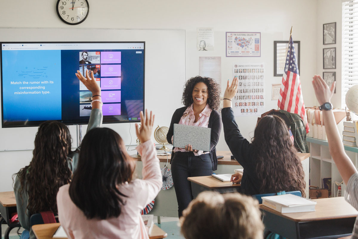 NLP partners with LAUSD and Broad Foundation to develop a national model for news literacy learning — News Literacy Project