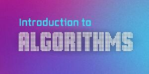 A thumbnail illustration of the words “Introduction to Algorithms” on a purple background.