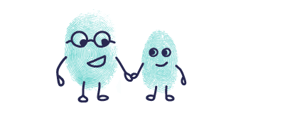 Scroll smarter characters, waving.