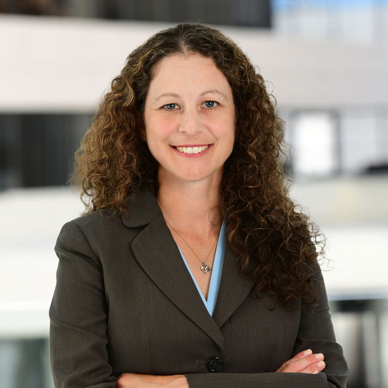 Headshot of Pamela Brunskill, senior director of education design at the News Literacy Project