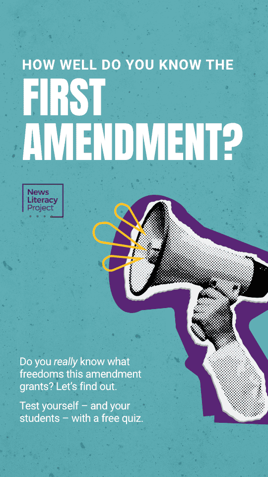 How well do you know the first amendment? Video thumbnail.