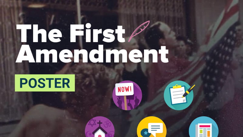 The First Amendment Poster